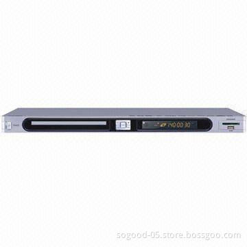 DivX/DVD Player with Progressive Scan, Multi-region Setup, VFD/LED Display and Karaoke Function